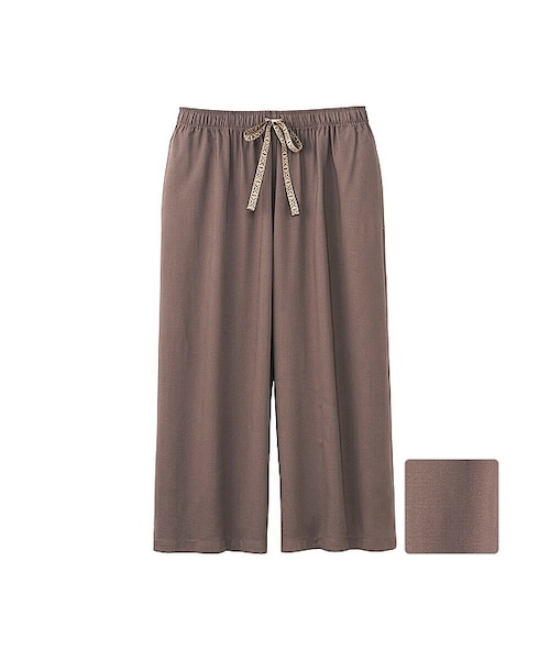 りらこ様 UNIQLO（ユニクロ）の「WOMEN リラコ（無地・ワイド）（ルームウェア