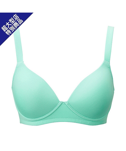 UNIQLO（ユニクロ）の「WOMEN ワイヤレスブラ（ソフト）（ブラジャー・レディース・PURPLE 71/NAVY 69/BLACK 09/BEIGE 31/PINK 12/GREEN 51/PINK 10・M/S/XL/L）」の4枚目の写真