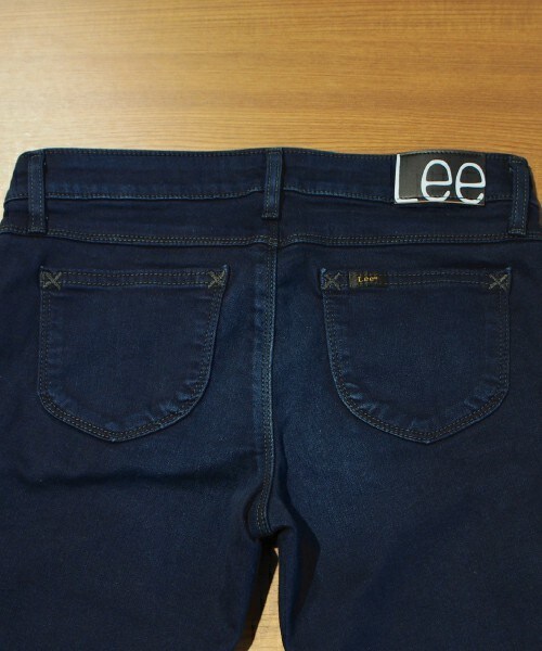 Lee(リー)の「 【Lee】WINTER SKINNY (デニムパンツ・レディース・ブラック/インディゴブルー・36/38)」の7枚目の写真