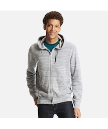 UNIQLO | MEN スウェットフルジップパーカ（長袖）(パーカー)