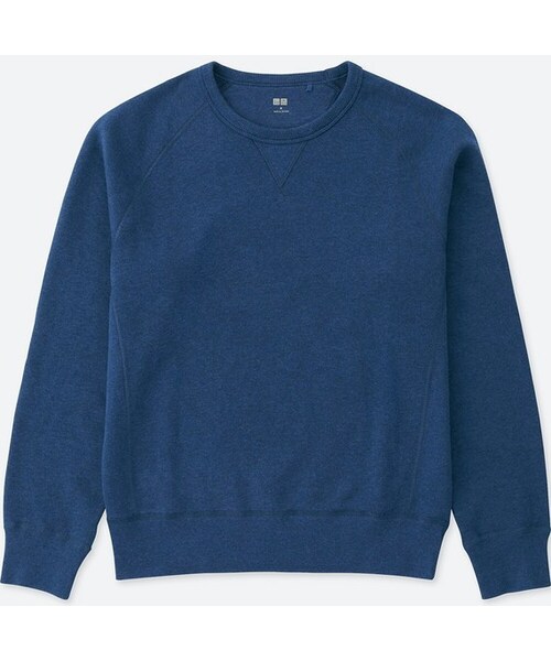 UNIQLO（ユニクロ）の「スウェットシャツ（長袖）（パーカー・メンズ・BLACK 09/BLUE 64/NAVY 69/GRAY 03・XS/S/XL/4XL/L/M/XXL/3XL）」の3枚目の写真