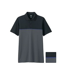 【新品3枚セット】ユニクロ RFドライEXポロシャツ フェデラー XS 黒 ユニクロ公式 | RFドライEXポロシャツ（半袖）