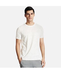 UNIQLO | MEN ドライEXクルーネックT（プリント・半袖）(Tシャツ/カットソー)