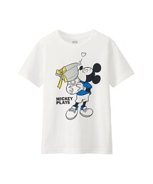 UNIQLO | BOYS ミッキープレイズ／グラフィックT（半袖）(Tシャツ/カットソー)