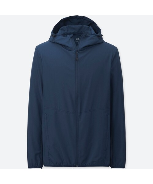 UNIQLO(ユニクロ)の「ポケッタブルパーカ(ブルゾン・メンズ・GREEN 53/BLUE 65/LIGHT GRAY 02/RED 15/BLUE 68/BLACK 09・3XL/XXL/XS/S/M/4XL/XL/L)」の5枚目の写真
