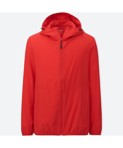 UNIQLO(ユニクロ)の「ポケッタブルパーカ(ブルゾン・メンズ・GREEN 53/BLUE 65/LIGHT GRAY 02/RED 15/BLUE 68/BLACK 09・3XL/XXL/XS/S/M/4XL/XL/L)」の6枚目の写真