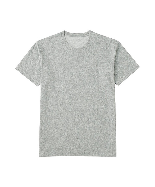UNIQLO（ユニクロ）の「MEN ドライカラークルーネックT（半袖）（Tシャツ/カットソー・メンズ・NAVY 69/DARK GRAY 08/GRAY 03/WHITE 00・XXL/S/4XL/L/XL/M/XS/3XL）」の4枚目の写真
