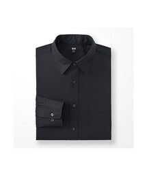 UNIQLO | MEN ファインブロードシャツ（長袖）(シャツ/ブラウス)