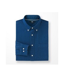 UNIQLO | MEN デニムシャツ（長袖）(シャツ/ブラウス)