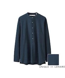 UNIQLO | MEN オックスフォードスタンドカラーシャツ（長袖）(シャツ/ブラウス)
