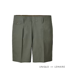 UNIQLO | MEN コットンツイルタックショートパンツ(その他パンツ)