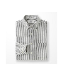 UNIQLO | MEN プレミアムリネンストライプシャツ（長袖）(シャツ/ブラウス)