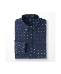UNIQLO | MEN エクストラファインコットンブロードカットドビーシャツ（長袖）(シャツ/ブラウス)