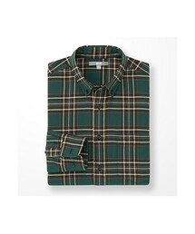 UNIQLO | MEN フランネルチェックシャツ(ボタンダウンカラー・長袖)(シャツ/ブラウス)