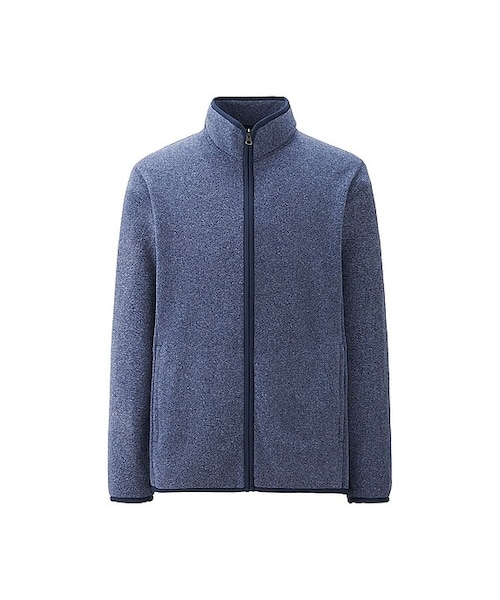 UNIQLO（ユニクロ）の「MEN フリースフルジップジャケット（長袖）（その他アウター・メンズ・WINE 18/BLACK 09/DARK GREEN 58/OLIVE 57/BLUE 68/WINE 19/GRAY 03/BLUE 67/BEIGE 31・XS）」の7枚目の写真