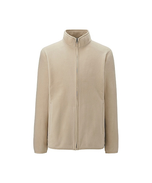 UNIQLO（ユニクロ）の「MEN フリースフルジップジャケット（長袖）（その他アウター・メンズ・WINE 18/BLACK 09/DARK GREEN 58/OLIVE 57/BLUE 68/WINE 19/GRAY 03/BLUE 67/BEIGE 31・XS）」の4枚目の写真