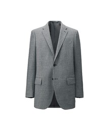 UNIQLO | MEN ストレッチウールジャケット（千鳥格子）(その他アウター)