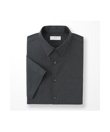 UNIQLO | MEN リネンコットンシャツ（半袖）(シャツ/ブラウス)