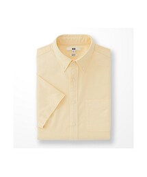 UNIQLO | MEN オックスフォードスリムフィットシャツ（半袖）(シャツ/ブラウス)