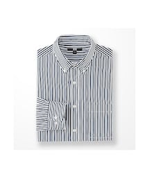 UNIQLO | MEN エクストラファインコットンブロードストライプシャツ（長袖）(シャツ/ブラウス)