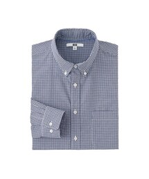 UNIQLO | MEN エクストラファインコットンブロードチェックシャツ（長袖）(シャツ/ブラウス)