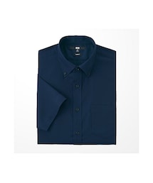 UNIQLO | MEN ドライイージーケアスリムフィットシャツ(半袖)(シャツ/ブラウス)