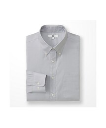 UNIQLO | MEN ファインオックスフォードシャツ（長袖）(シャツ/ブラウス)