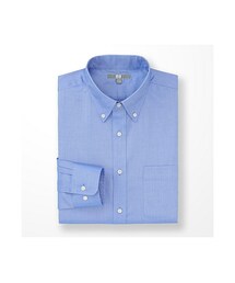 UNIQLO | MEN ファインオックスフォードシャツ（長袖）(シャツ/ブラウス)