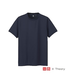 00s old uniqlo l/s レイヤード ロンt カットソー 紺 UNIQLO（ユニクロ）の「MEN LTドライEXレイヤードT（半袖）（T