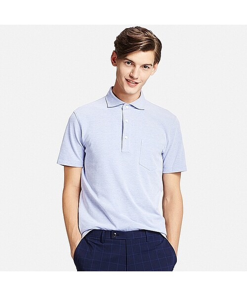 UNIQLO（ユニクロ）の「MEN ドライシャツカラーポロシャツ