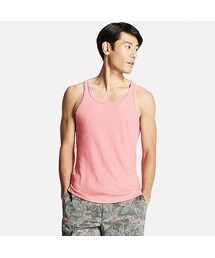 UNIQLO | MEN ドライカラーリブタンクトップ(Tシャツ/カットソー)