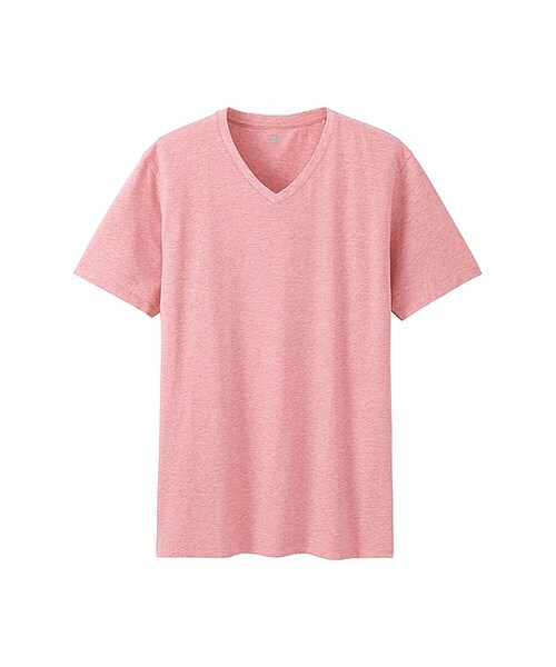 UNIQLO（ユニクロ）の「MEN スーピマコットンVネックT（半袖）（Tシャツ/カットソー・メンズ・GRAY 03/LIGHT BLUE 60/WHITE 00/BLACK 09/DARK GRAY 08/DARK GREEN 58/BLUE 63/BLUE 68/NAVY 69/RED 13・M/S/3XL/XL/L/XS/XXL/4XL）」の10枚目の写真