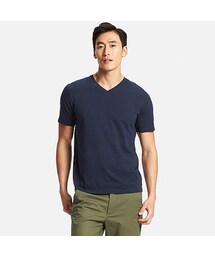 UNIQLO | MEN スーピマコットンVネックT（半袖）(Tシャツ/カットソー)