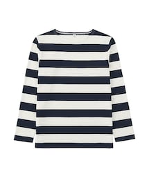 UNIQLO | MEN ウォッシュボーダーT（長袖）(Tシャツ/カットソー)