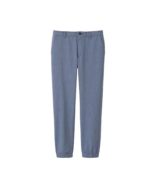 UNIQLO（ユニクロ）の「MEN ジョガーパンツ（ドライ・レングス76cm）（その他パンツ・メンズ・BLUE 64/NAVY 69/BLUE 67/BEIGE 31・4XL/S/XL/XXL/L/XS/3XL/M）」の3枚目の写真