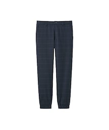 UNIQLO | MEN ジョガーパンツ（ウィンドウペン・レングス68～72cm）(その他パンツ)