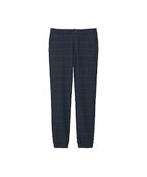 UNIQLO | MEN ジョガーパンツ（ウィンドウペン・レングス76cm）(その他パンツ)