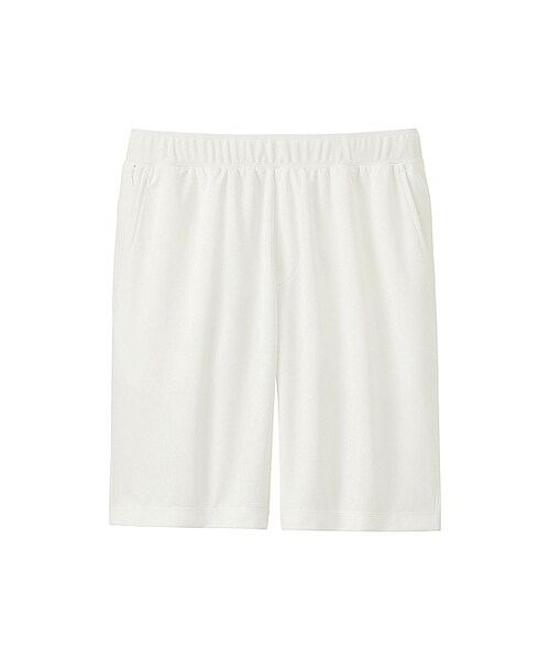 UNIQLO（ユニクロ）の「MEN ドライEXショートパンツ（レングス22.5～26cm）（その他パンツ・メンズ・BLUE 65/WHITE 00/NAVY 69/BLACK 09・L/M/XL/S/3XL/XS/XXL）」の2枚目の写真