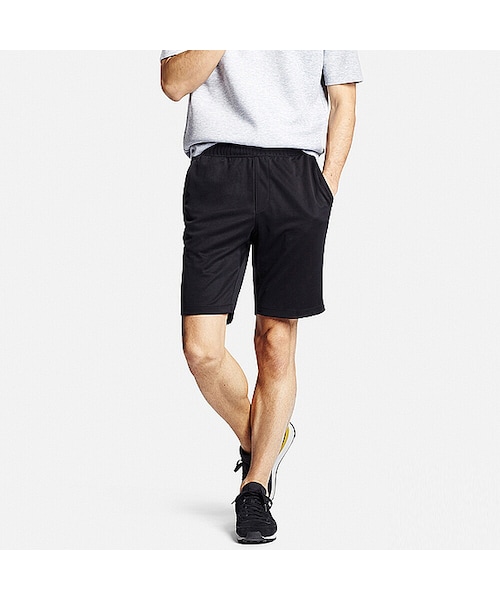 UNIQLO（ユニクロ）の「MEN ドライEXショートパンツ（レングス22.5～26cm）（その他パンツ・メンズ・BLUE 65/WHITE 00/NAVY 69/BLACK 09・L/M/XL/S/3XL/XS/XXL）」の3枚目の写真