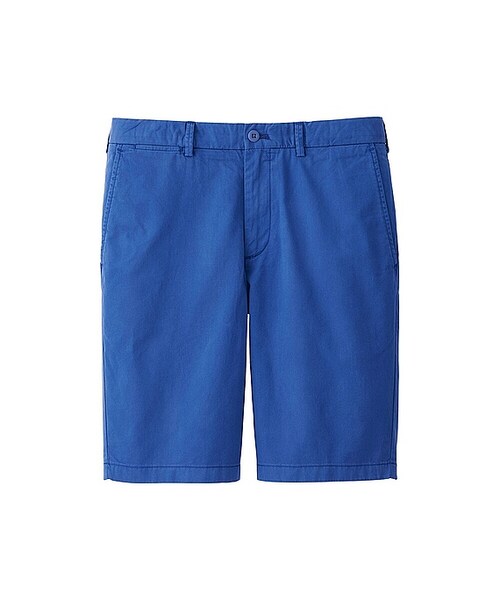 UNIQLO（ユニクロ）の「MEN チノハーフパンツ（その他パンツ・メンズ・YELLOW 43/WHITE 00/BLACK 09/BLUE 67/GRAY 07/PINK 12/BLUE 63/NAVY 69/BEIGE 32/OLIVE 57/GRAY 03・S/3XL/M/4XL/L/XXL/XL）」の8枚目の写真