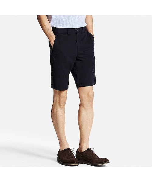 UNIQLO（ユニクロ）の「MEN チノハーフパンツ（その他パンツ・メンズ・YELLOW 43/WHITE 00/BLACK 09/BLUE 67/GRAY 07/PINK 12/BLUE 63/NAVY 69/BEIGE 32/OLIVE 57/GRAY 03・S/3XL/M/4XL/L/XXL/XL）」の10枚目の写真