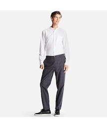 UNIQLO | MEN イージースマートスタイルパンツ（ウインドウペン）(その他パンツ)