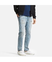 UNIQLO | MEN スリムフィットダメージジーンズ(デニムパンツ)