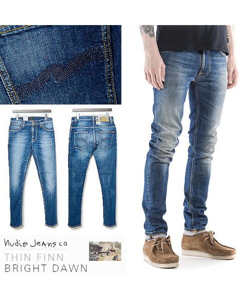 nudie jeans  lean dean スキニーデニム thin finn