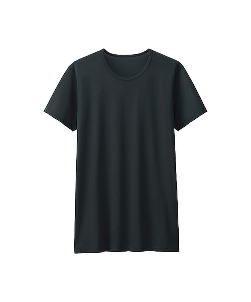 UNIQLO(ユニクロ)の「MEN エアリズムメッシュクルーネックT(半袖)(その他アンダーウェア/インナー・メンズ・LIGHT GRAY 02/NAVY 69/BLUE 67/BLACK 09/WHITE 00/BLUE 64/GRAY 07・S/M/XXL/L/XL/4XL/XS/3XL)」の3枚目の写真