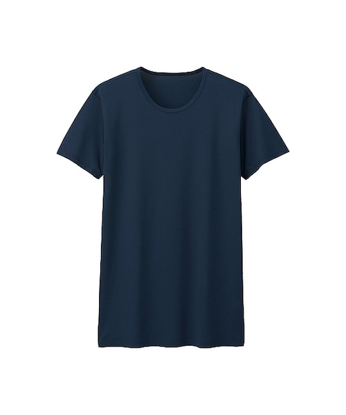 UNIQLO(ユニクロ)の「MEN エアリズムメッシュクルーネックT(半袖)(その他アンダーウェア/インナー・メンズ・LIGHT GRAY 02/NAVY 69/BLUE 67/BLACK 09/WHITE 00/BLUE 64/GRAY 07・S/M/XXL/L/XL/4XL/XS/3XL)」の5枚目の写真