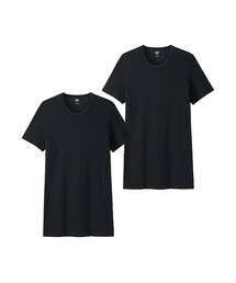 UNIQLO | MEN スーピマコットンフライスクルーネックT（半袖・2枚組）(その他アンダーウェア/インナー)