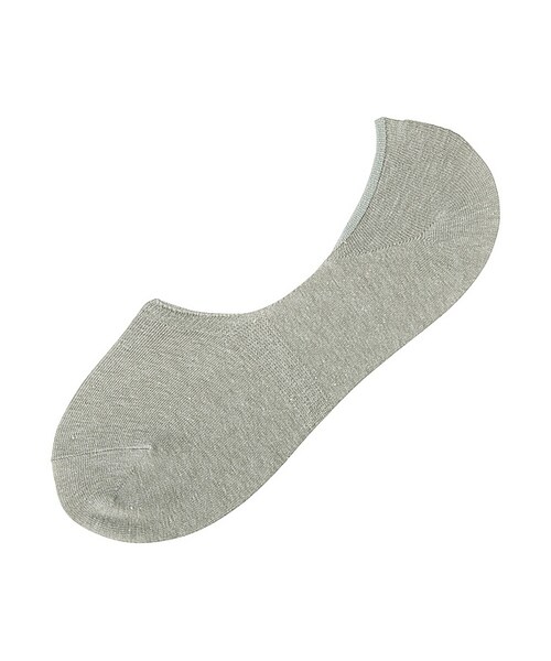 UNIQLO（ユニクロ）の「ベリーショートソックス（ソックス/靴下・メンズ・DARK GRAY 08/WHITE 00/GRAY 03/BLACK 09/ 91/RED 14/BLUE 65・フリー）」の5枚目の写真