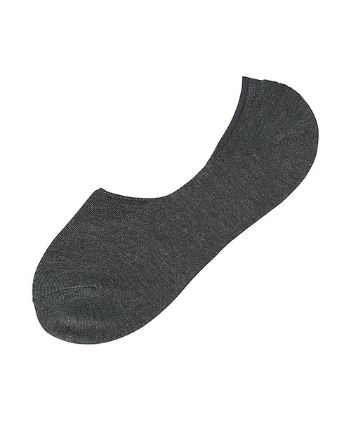 UNIQLO（ユニクロ）の「ベリーショートソックス（ソックス/靴下・メンズ・DARK GRAY 08/WHITE 00/GRAY 03/BLACK 09/ 91/RED 14/BLUE 65・フリー）」の4枚目の写真