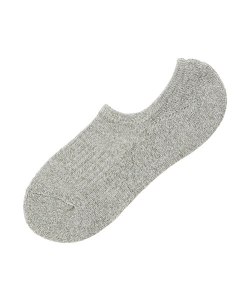 UNIQLO（ユニクロ）の「MEN パイルベリーショートソックス（ソックス/靴下・メンズ・BLACK 09/GRAY 04/OFF WHITE 01/NAVY 69・フリー）」の3枚目の写真